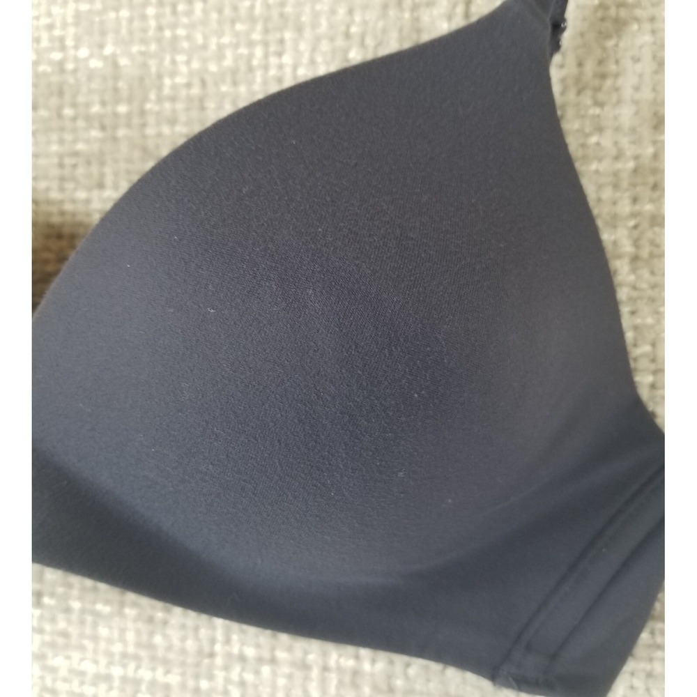 Wacoal 852189 How Perfect Padded Soft Cup T-Shirt Bra Wireless Womens 32B Gray‎ - Picture 3 of 12